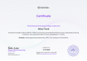 Discover certificate image